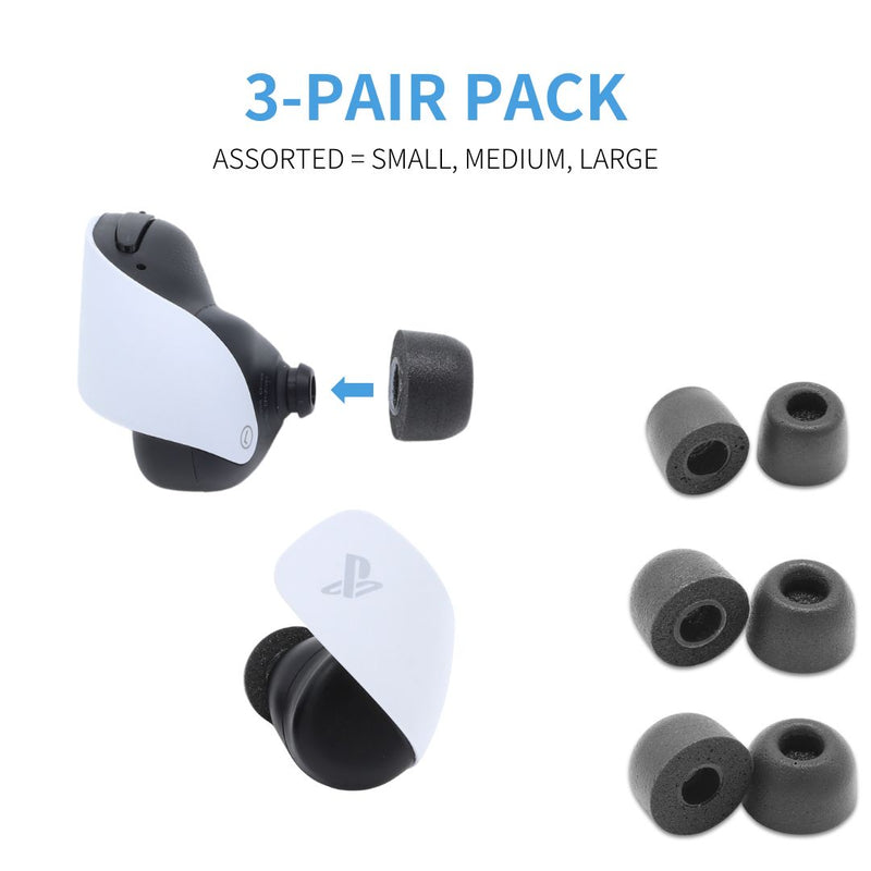 Comply Foam Ear Tips for PlayStation PULSE Explore - Official Licensed Product 