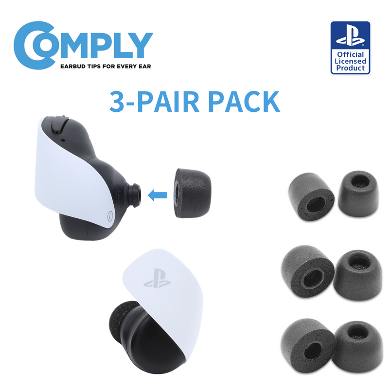 Comply Foam Ear Tips for PlayStation PULSE Explore - Official Licensed Product 