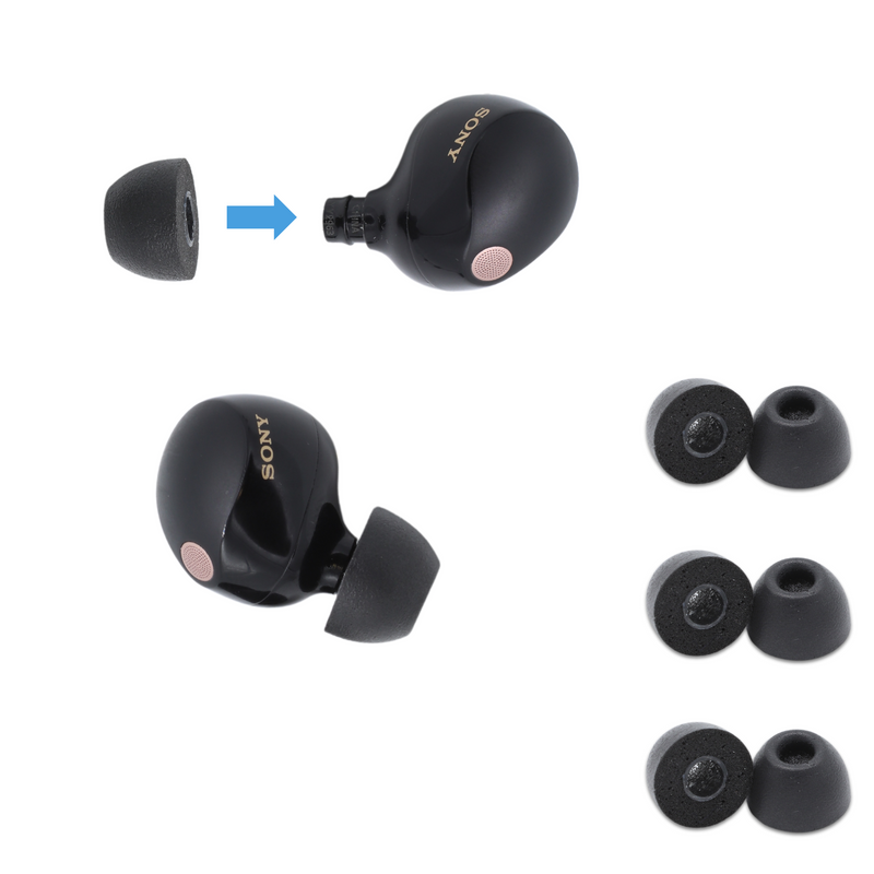 Sony WF-1000XM5 Foam Ear Tips - TrueGrip™ Pro 