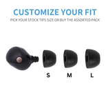 Comply Foam NEW TrueGrip™ Premium Ear Tips for Sony True Wireless Earbuds