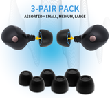 Comply Foam NEW TrueGrip™ Premium Ear Tips for Sony True Wireless Earbuds